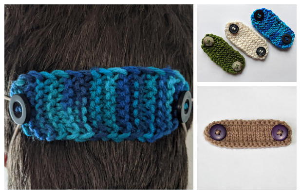 10 Knit Ear Savers Free Knitting Patterns & Payé