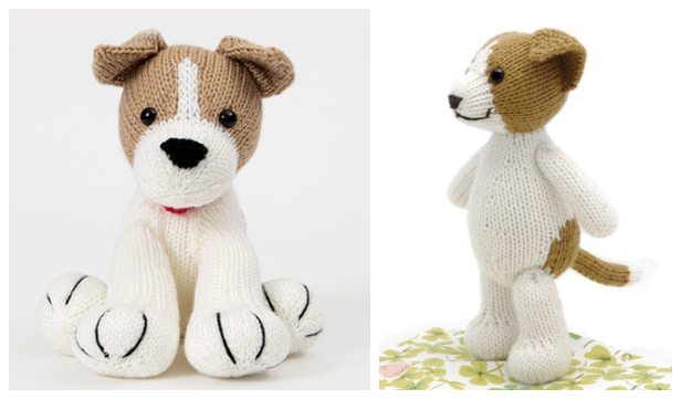 Amigurumi Jack Russell Toy Dog Free Knitting Patterns ...