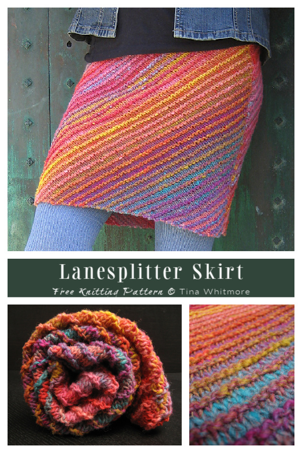 Easy Knit Women Skirt Free Knitting Pattern