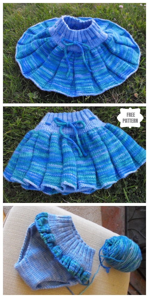Knit Baby Skirty Soaker Free Knitting Pattern