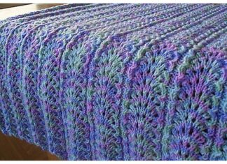 Knit Elegantly Simple Baby Blanket Free Knitting Pattern