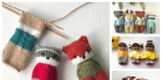 Knit One-Piece Izzy Buddy Dolls Toy Knitting Patterns
