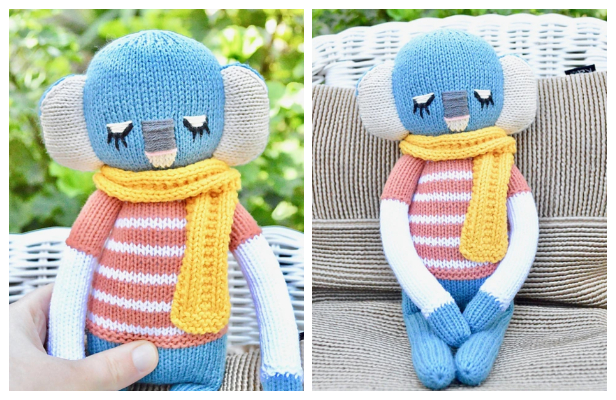 Knit Toy Koala Amigurumi Free Knitting Patterns