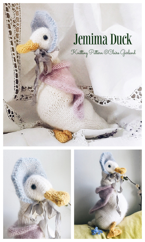 Easy Knit Toy Jemima Duck Knitting Patterns