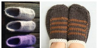 Knit Biscotte Slippers Free Knitting Patterns