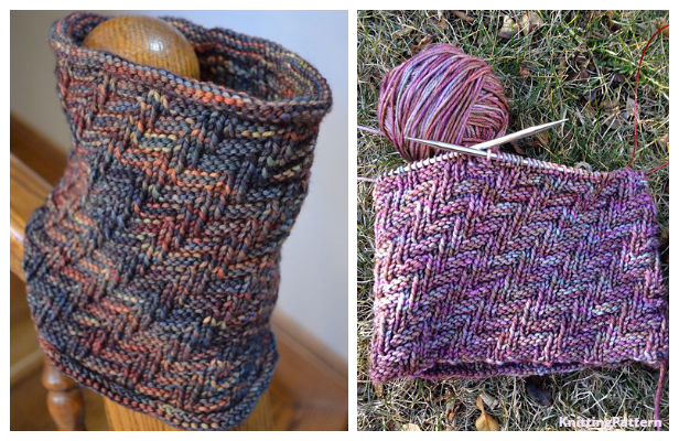 Knit Darkside Cowl Free Knitting Pattern