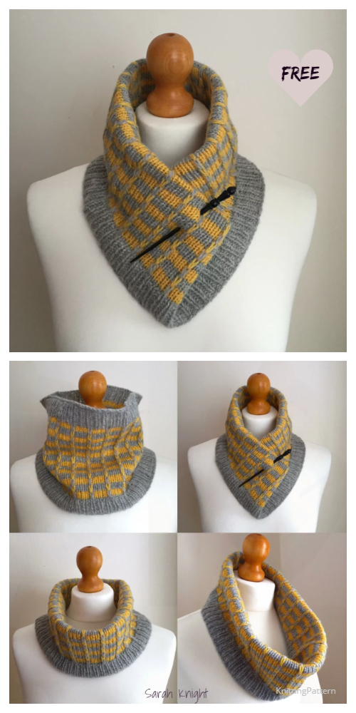 Knit Fittleworth Cowl Free Knitting Pattern