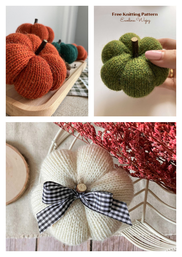 Pumpkin Number One Free Knitting Pattern