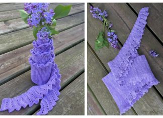 Easy Knit Garter Stitch Scarf Free Knitting Patterns