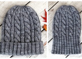 Jason's Cashmere Cable Hat Free Knitting Pattern