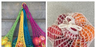 Knit Weightless Produce Bag Free Knitting Pattern