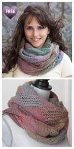 Knit Entrelac Scarf Free Knitting Pattern - Knitting Pattern