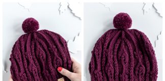 Knit November Cable Hat Free Knitting Pattern