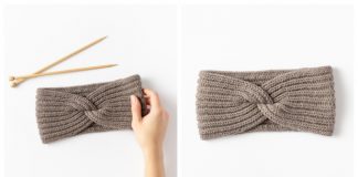 Knit Classy Twist Headband Free Knitting Patterns