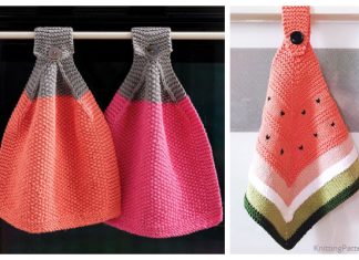 Knit Easy DishCloth Free Knitting Pattern + Video