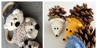 Knit Hedgehog Free Knitting Patterns