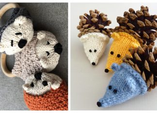 Knit Hedgehog Free Knitting Patterns