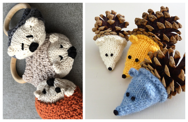 Knit Hedgehog Free Knitting Patterns