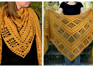 Knit Sienna Lace Shawl Free Knitting Pattern