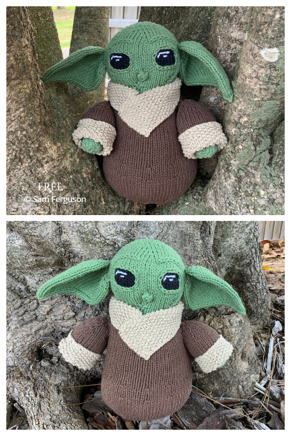 Amigurumi Baby Yoda Free Knitting Patterns