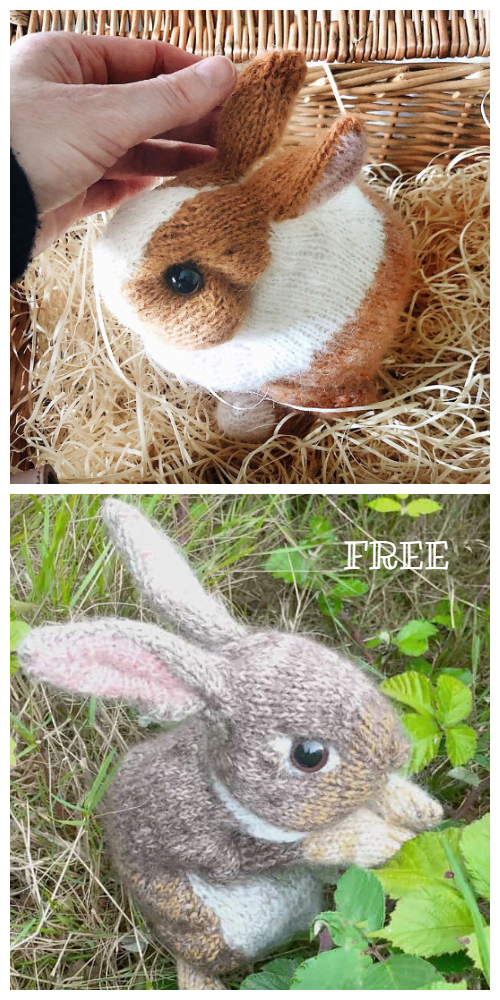 Amigurumi Easter Bunny Free Knitting Pattern