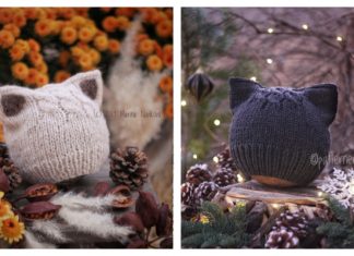 Knit Cat Hat Free Knitting Patterns