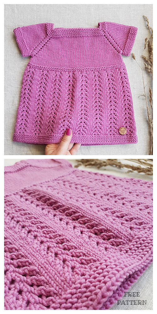 knit baby dress pattern