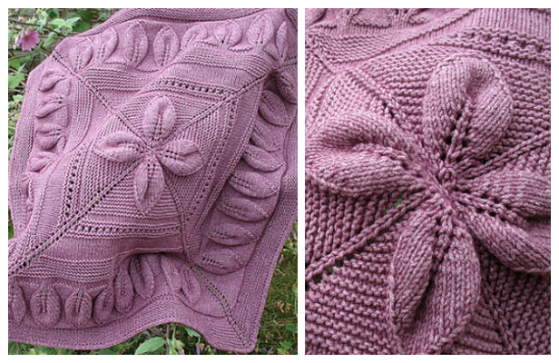 20+ Free Knitting Leaf Pattern