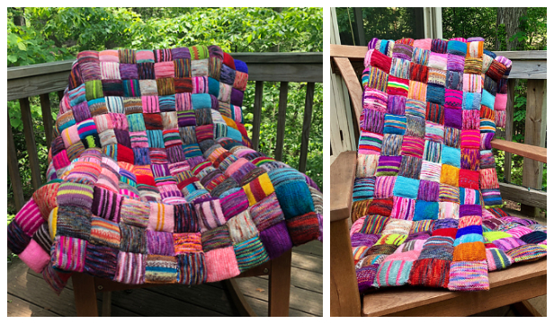 Patchwork knitting deals