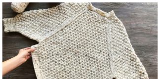 Great Curves Poncho Free Knitting Pattern