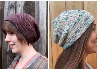 Simple Knit Rikke Hat Free Knitting Pattern