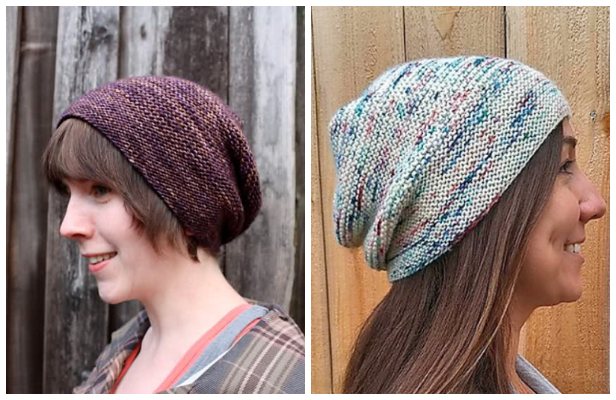 Simple Knit Rikke Hat Free Knitting Pattern