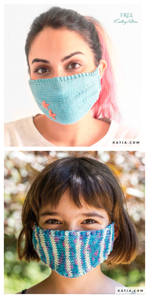 10 Knit Face Mask Free Knitting Patterns And Paid Knitting Pattern