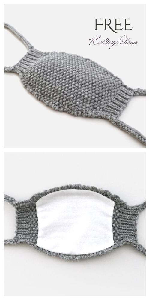 Knit Face Mask Free Knitting Pattern