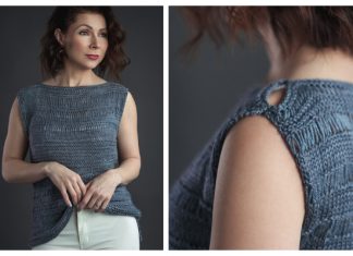 Cumulus Tee Top Free Knitting Pattern - Limited Time