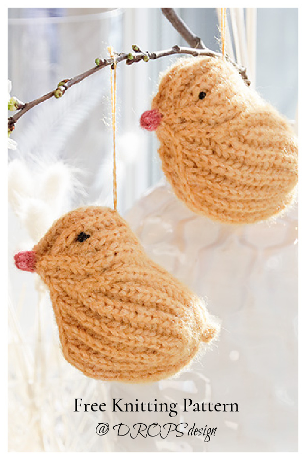 Amigurumi Easter Piu Piu Chicks Free Knitting Patterns