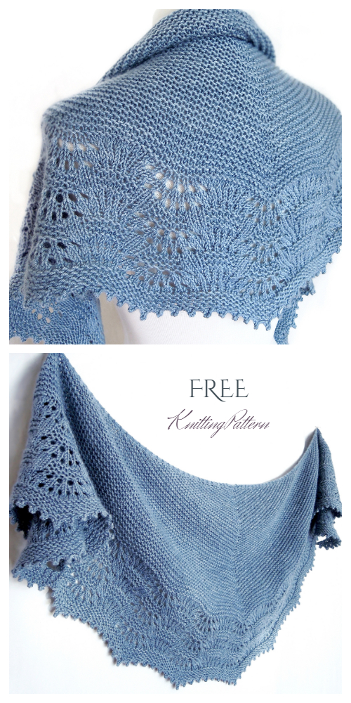 Knit Beckley Shawl Free Knitting Pattern