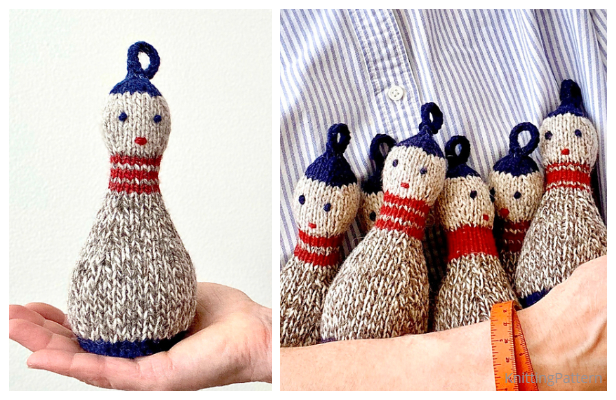 Knit Doll Skittles Free Knitting Pattern