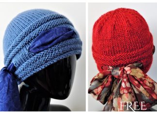 Knit Higher Love Beanie Hat Free Knitting Pattern