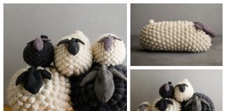 Knit Sheep Pillow Free Knitting Patterns