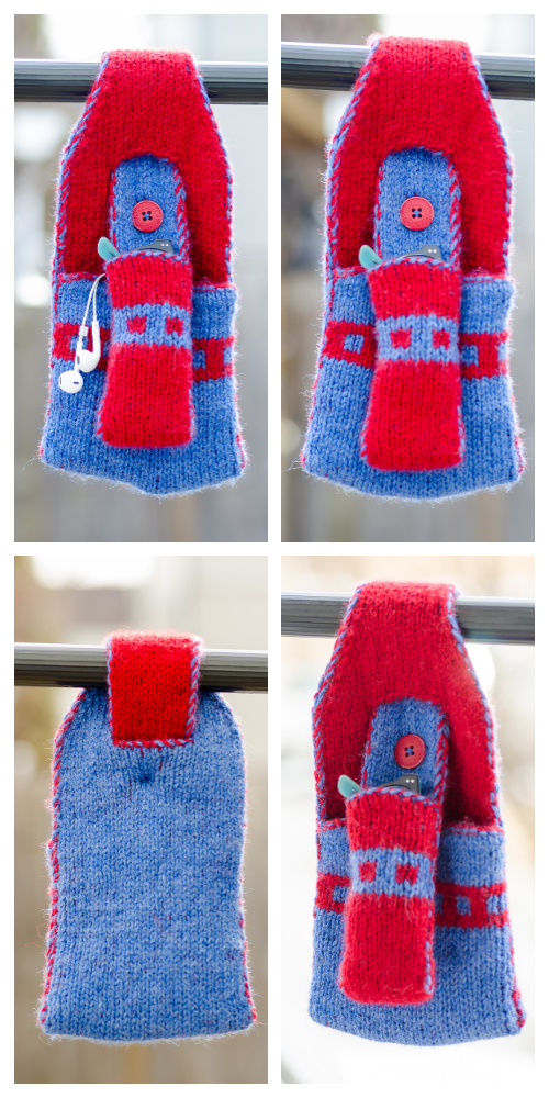 Knit Wheelchair Hanging Caddy Free Knitting Pattern - Limited Time