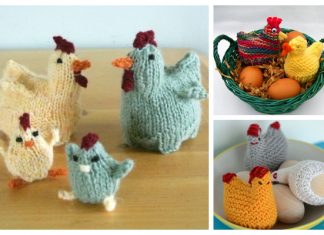 Knit Easter Chicks Egg Cozy Free Knitting Patterns