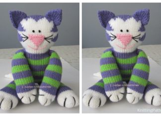 Knit Toy Kitty Free Knitting Pattern