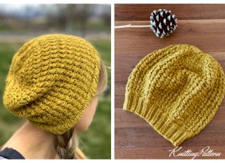 Knit Victoria Street Cable Hat Free Knitting Pattern