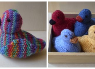 Amigurumi Ducks Free Knitting Pattern
