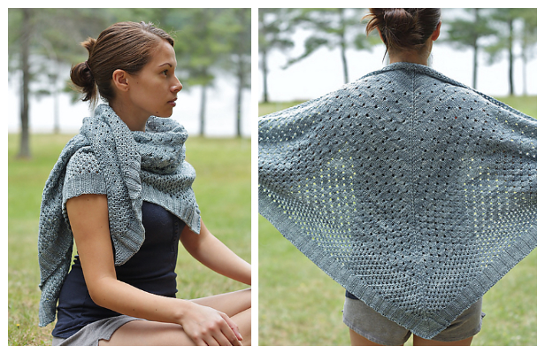 Knit Campside Shawl Free Knitting Pattern