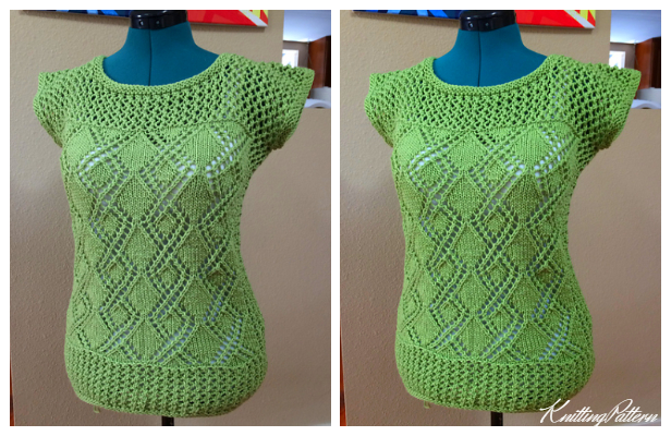 Knit Date-Night Tunic Free Knitting Pattern