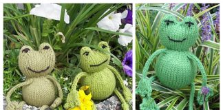 Amigurumi Toy Frog Free Knitting Pattern