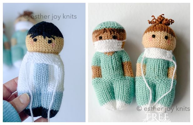 Easy Knit Doctor Doll Free Knitting Patterns Knitting