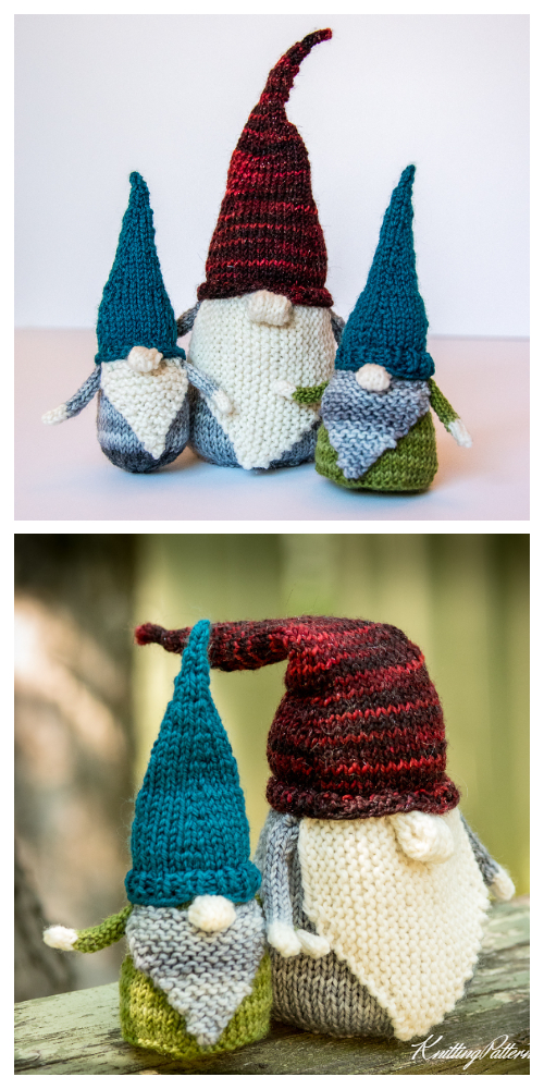 Amigurumi Gnome Knitting Patterns